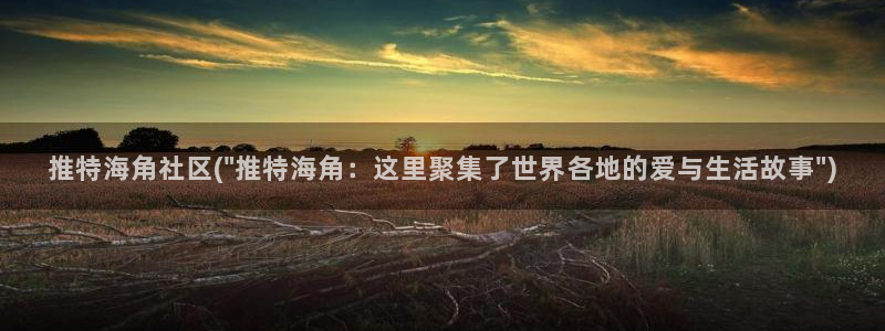 a海角社区：推特海角社区(\